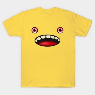 Hypnotic-Eyed Funny Face T-Shirt